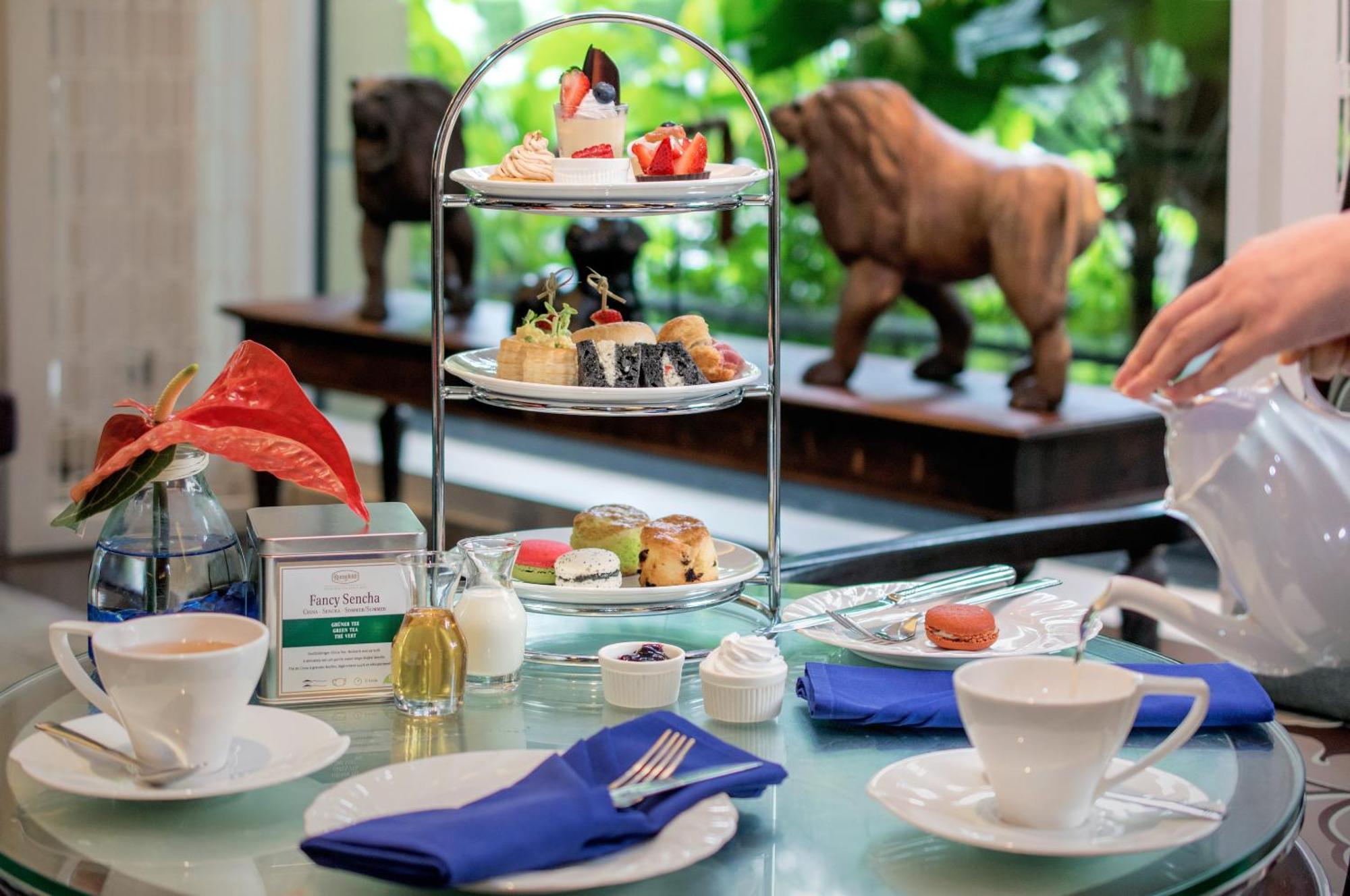 The Sukosol Hotel Banguecoque Exterior foto Afternoon tea at the Imperial Hotel, Bangkok